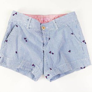 Lilly Pulitzer Seersucker Ladybug Shorts - Size 6
